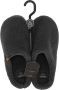 Apollo Heren instap slippers pantoffels teddy wol antraciet - Thumbnail 2