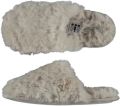 Apollo Instap slippers pantoffels Fluffy dames beige huissloffen - Beige