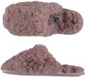Apollo Instap slippers pantoffels Fluffy dames roze huissloffen - Roze