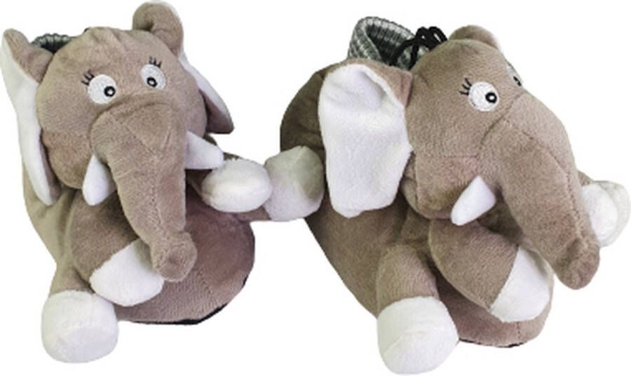 Apollo Kids Pantoffels Olifant Grijs - Foto 2