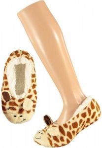 Apollo Meisjes ballerina pantoffels sloffen giraf