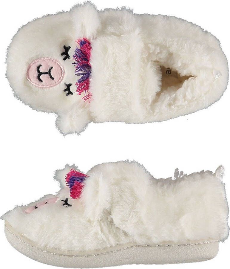 Apollo | Meisjes Pantoffels | Unicorn | Beige | 29 30 | Pantoffels kinderen | Sloffen kinderen