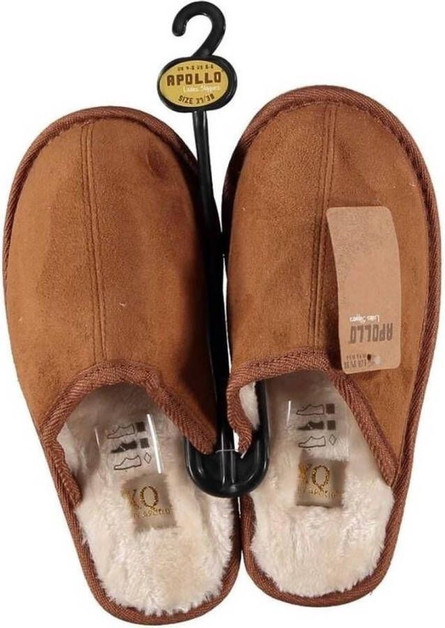 Apollo Meisjes Sloffen Bruin - Foto 2