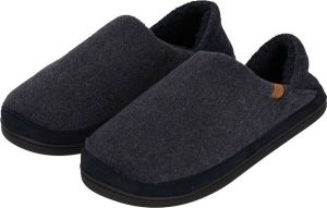 Apollo | Pantoffel Heren | Omvouwbaar Hielstuk | Denim | 42 | Instap pantoffels | Pantoffel heren |Pantoffels