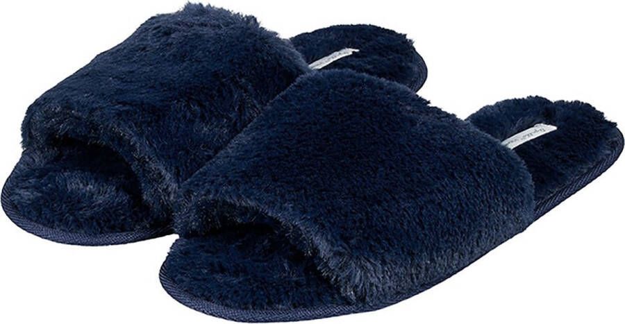 Apollo Pantoffels dames Blauw Pantoffel Slipper Sloffen dames Sloffen dames