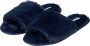 Apollo Pantoffels dames | Blauw | Pantoffel Slipper | 40 | Sloffen | Pantoffels | Pantoffels dames | Sloffen dames | Pantoffels dames - Thumbnail 1