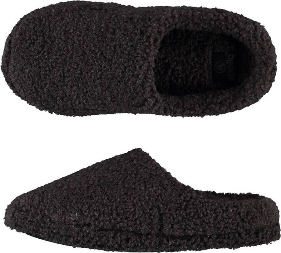 Apollo Pantoffels dames Grijs Teddy Wol Sloffen Pantoffels dames Sloffen dames Pantoffels dames Sloffen dames