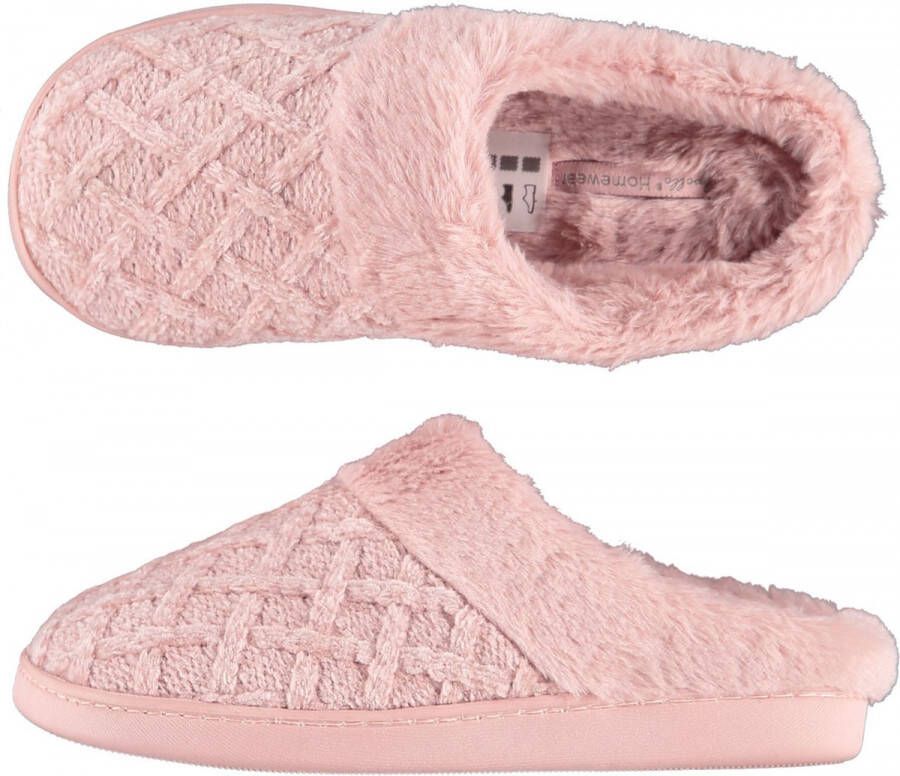 Apollo Pantoffels dames | Roze | Zachte rand | 38 | Sloffen | Pantoffels | Pantoffels dames | Sloffen dames | Pantoffels dames