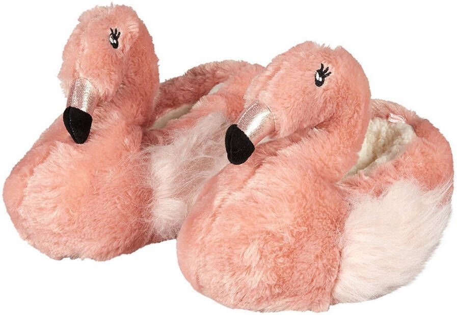 Apollo pantoffels zwaan roze kinderen sloffen anti-slip Dierenpantoffels dierensloffen