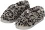 Apollo Sloffen dames | Grijs | Mules | Dierenprint | 38 | Sloffen | Pantoffels | Pantoffels dames | Sloffen dames | Pantoffels dames - Thumbnail 1