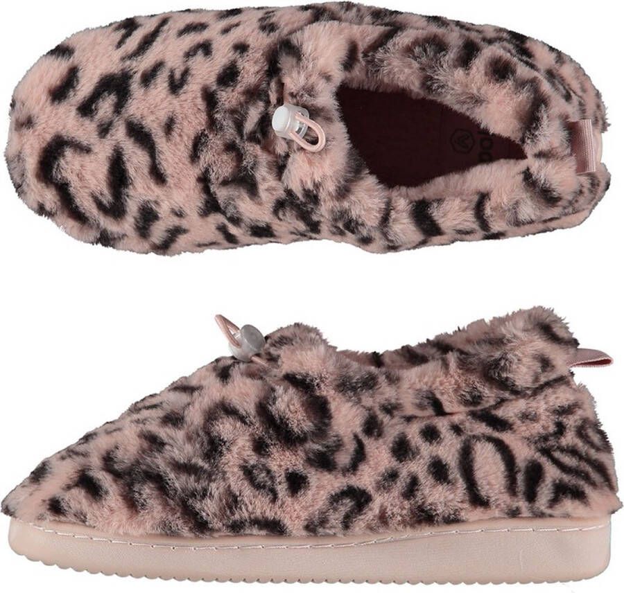 Apollo Sloffen dames Roze Mules Dierenprint Sloffen Pantoffels dames Sloffen dames Pantoffels dames