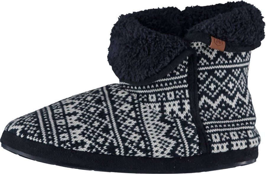 Apollo Sloffen heren Blauw Folklore Sloffen heren Pantoffels heren Sloffen heren