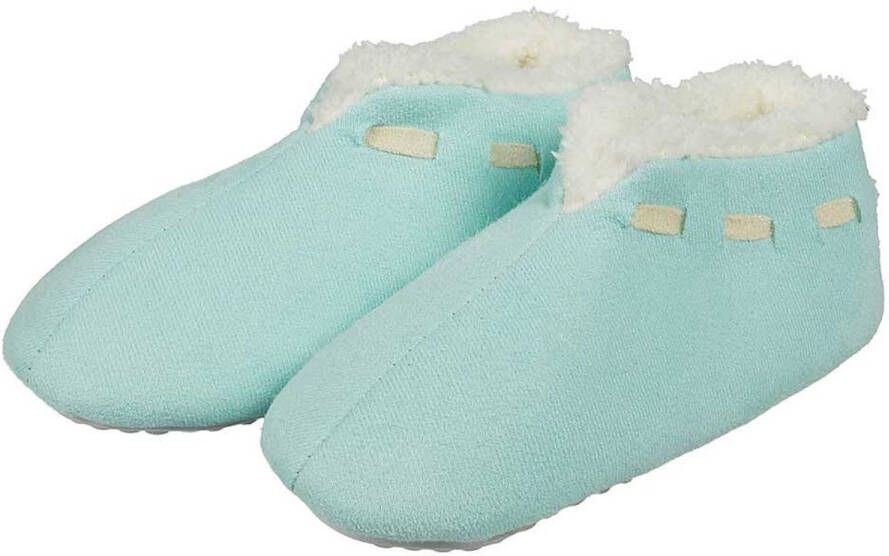 Apollo Spaanse pantoffels sloffen voor kinderen Mintgroen Huissloffen met anti slip zool