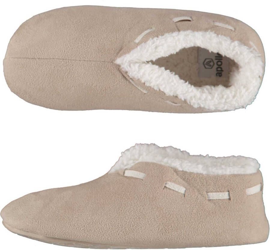 Apollo Spaanse sloffen dames | Beige | 40 | Sloffen dames | Pantoffels dames | Spaanse sloffen | Spaanse sloffen