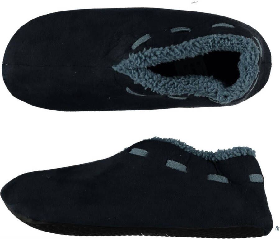 Apollo Spaanse sloffen Heren Pantoffels Heren Spaanse sloffen Spaanse sloffen Donkerblauw