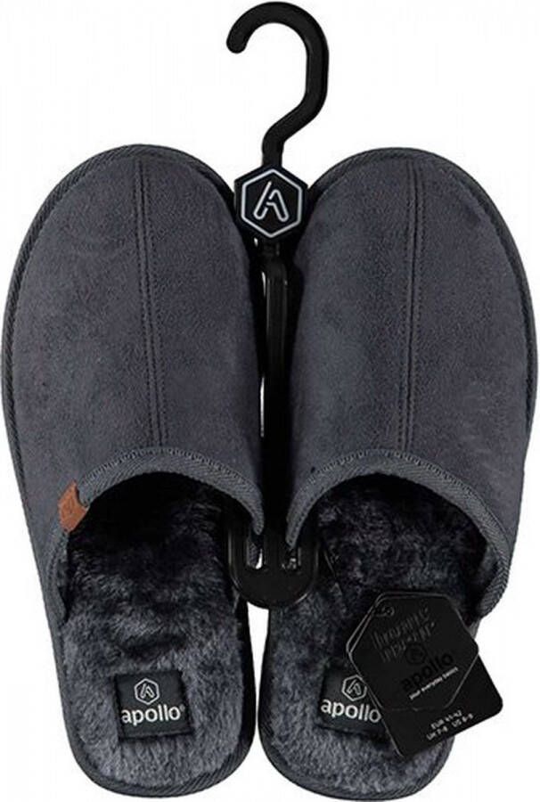 Apollo Unisex Sloffen Grijs pantoffels