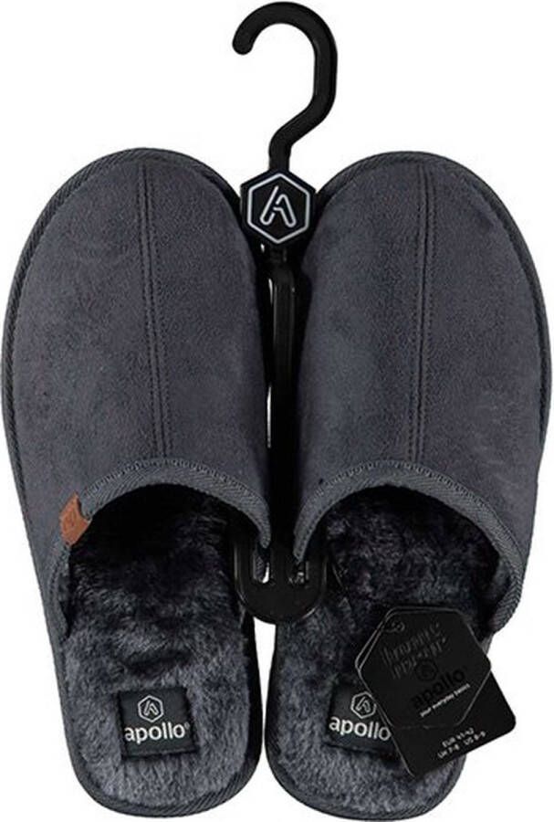 Apollo Unisex Sloffen Grijs pantoffels - Foto 1