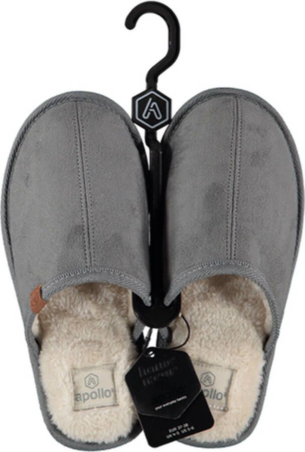Apollo Unisex Sloffen Grijs pantoffels - Foto 1