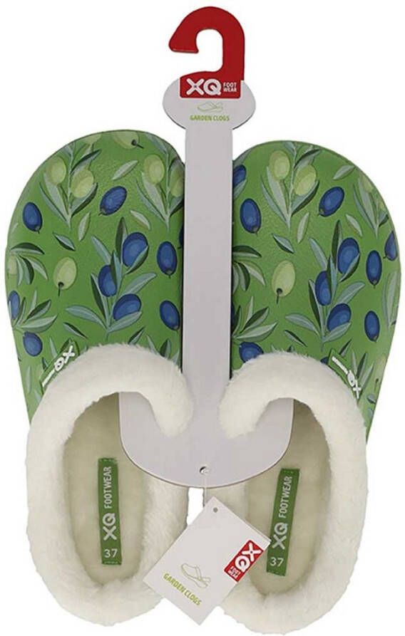 Apollo XQ Dames tuinklompen dames winter olives groen