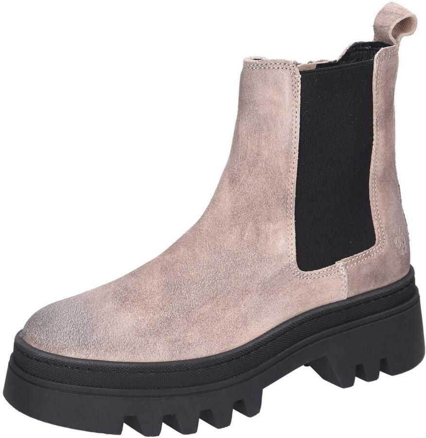 Apple of Eden Beige Chelsea laarzen voor vrouwen