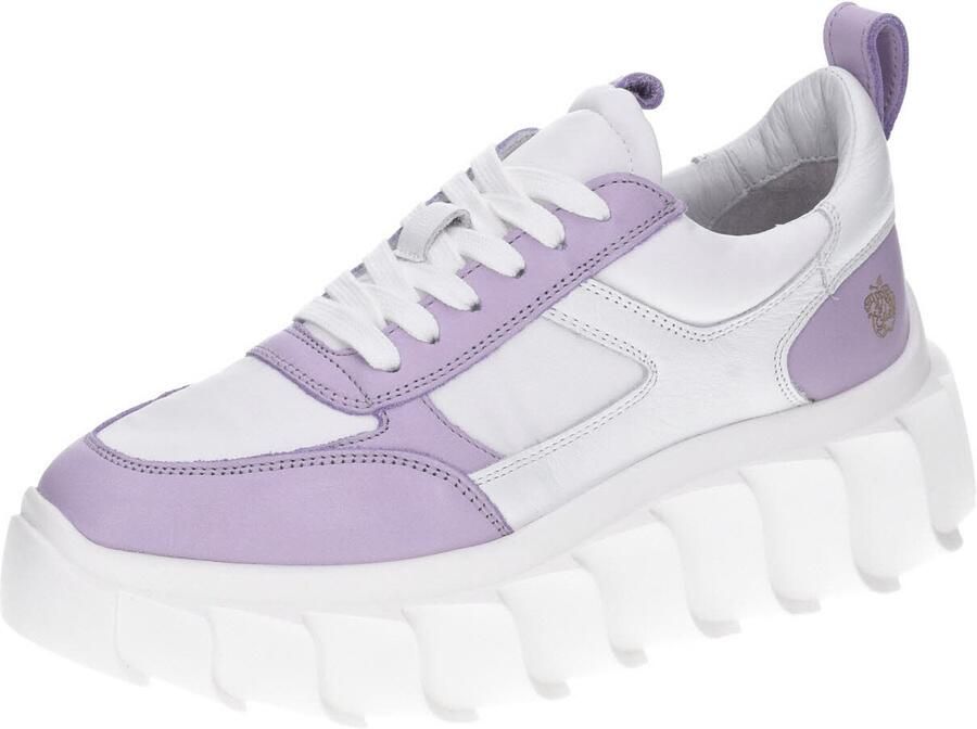 Apple of Eden dames veterschoenen wit