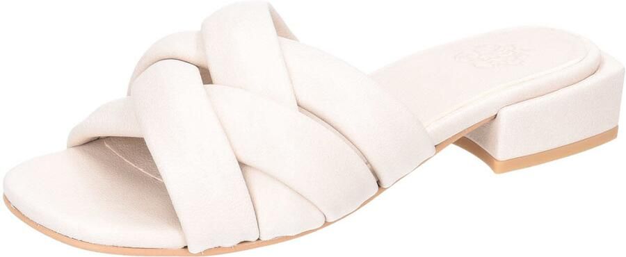 Apple of Eden dames veterschoenen wit