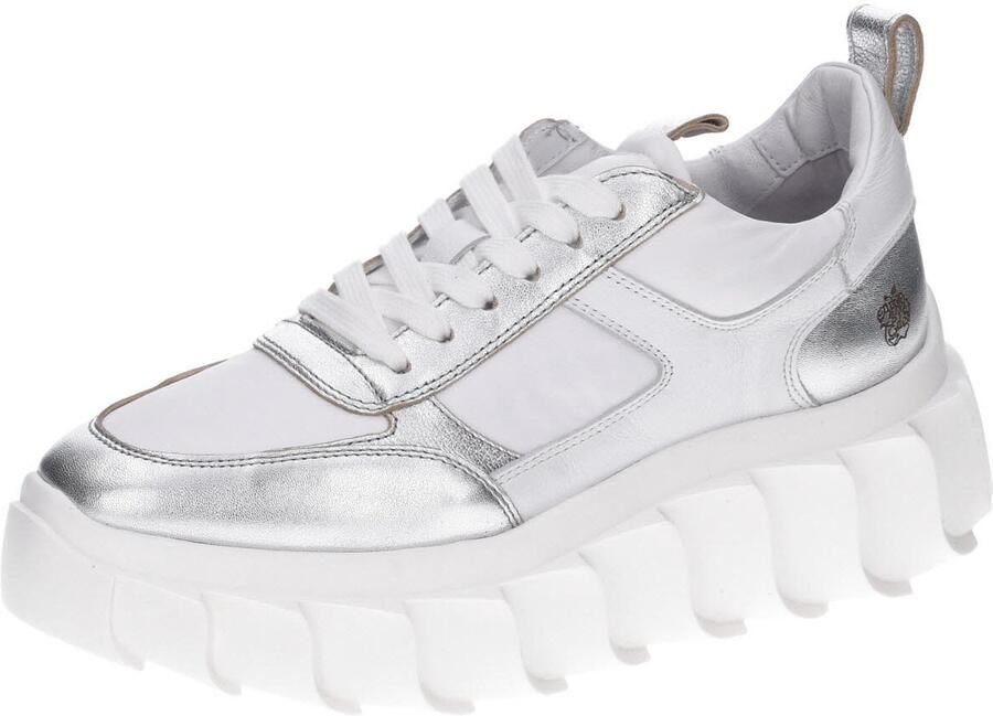 Apple of Eden dames veterschoenen wit