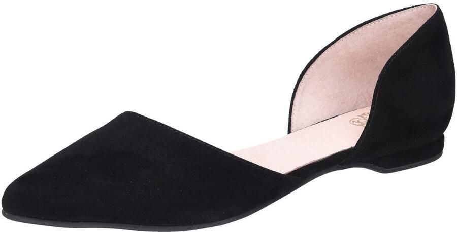 Apple of Eden dames veterschoenen zwart