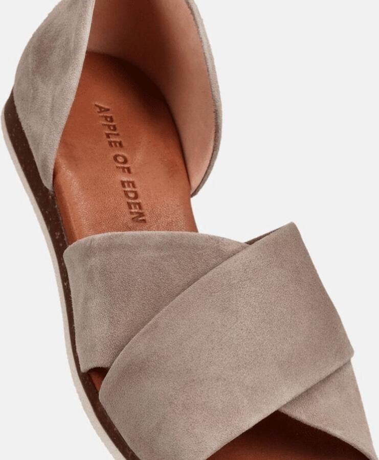 Apple of eden scheoenen Apple Of Eden Dames Sandaal Taupe