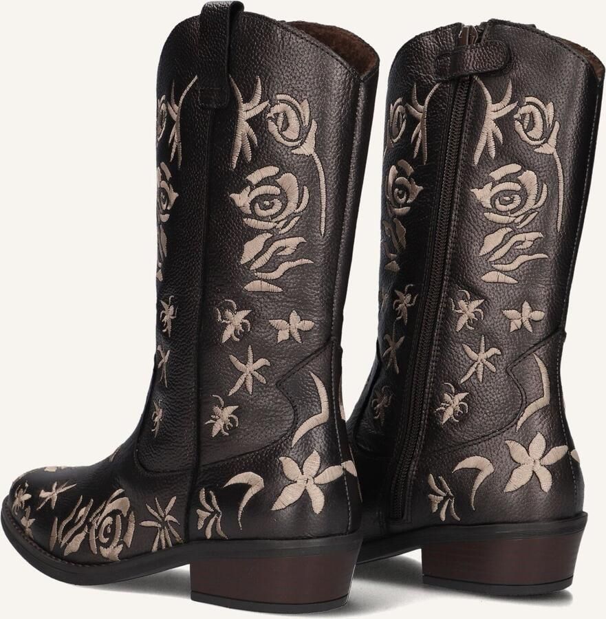 Apples & Pears B0012637 Laarzen Leer Meisjes Bruin - Foto 2