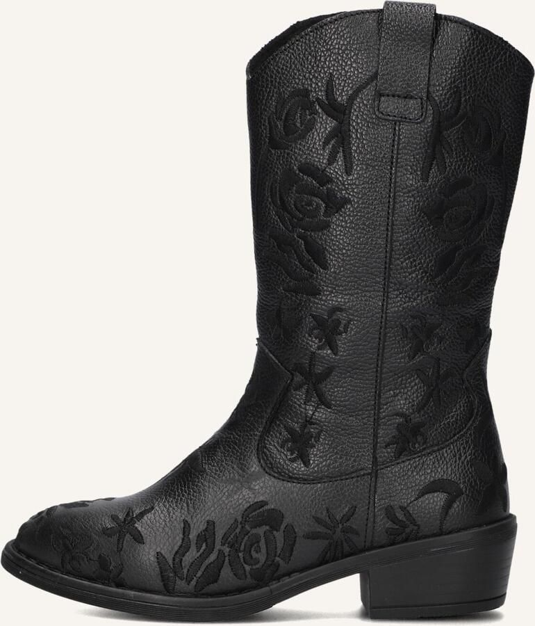 Apples & Pears B0012637 Laarzen Leer Meisjes Zwart - Foto 2