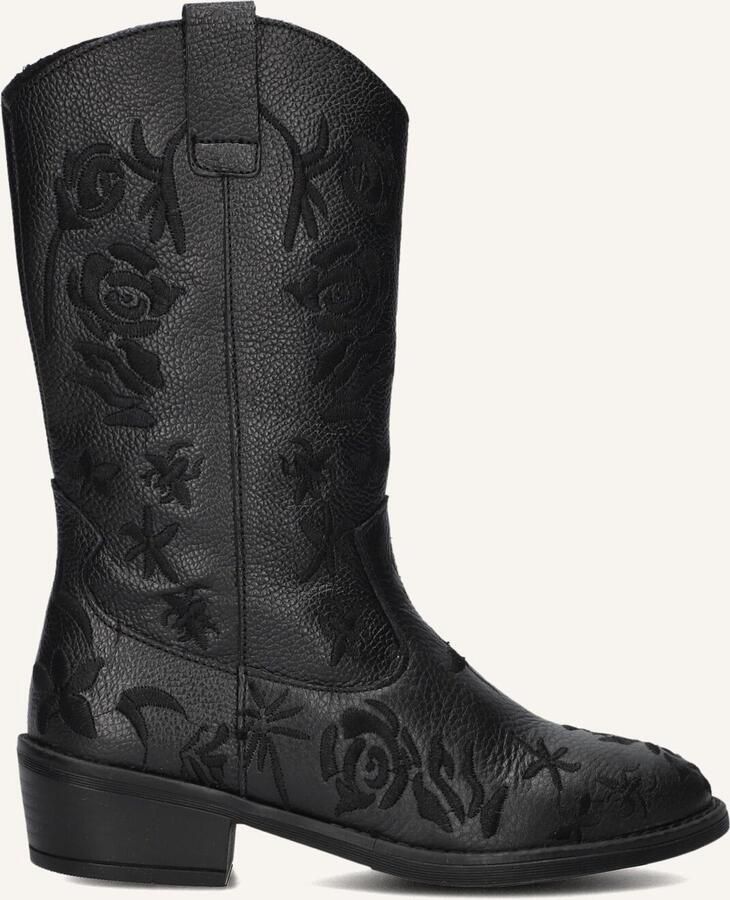 Apples & Pears B0012637 Laarzen Leer Meisjes Zwart - Foto 3