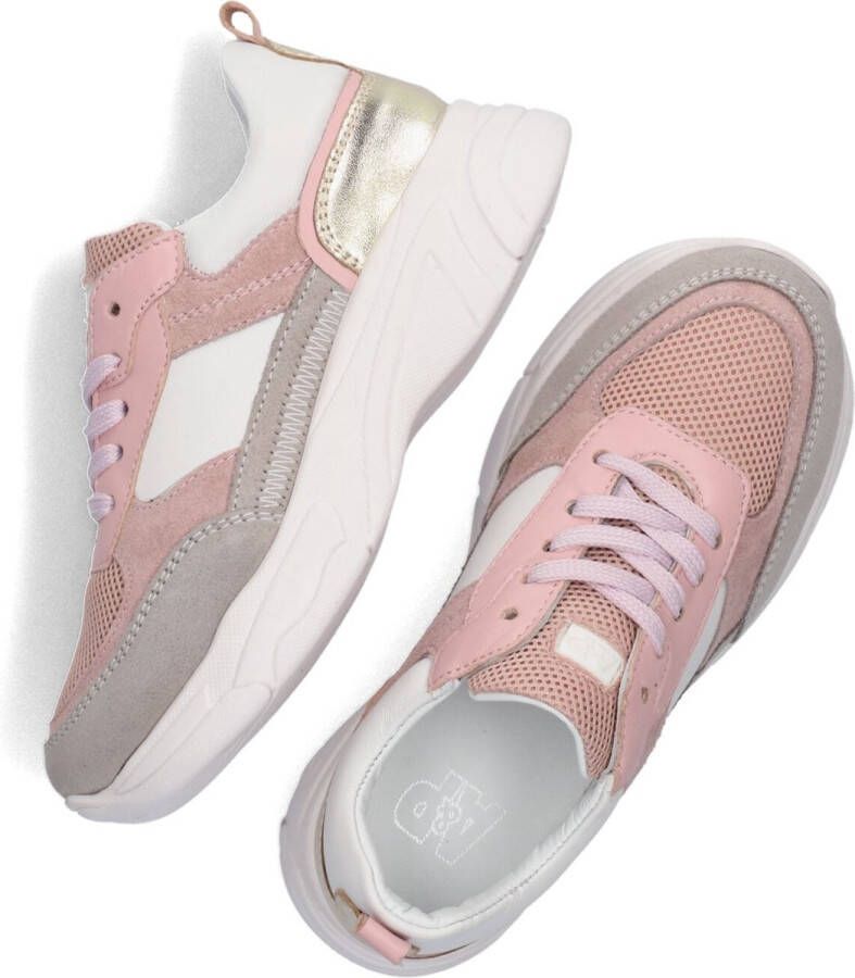 Apples & Pears B0011500 Lage sneakers Leren Sneaker Meisjes Roze