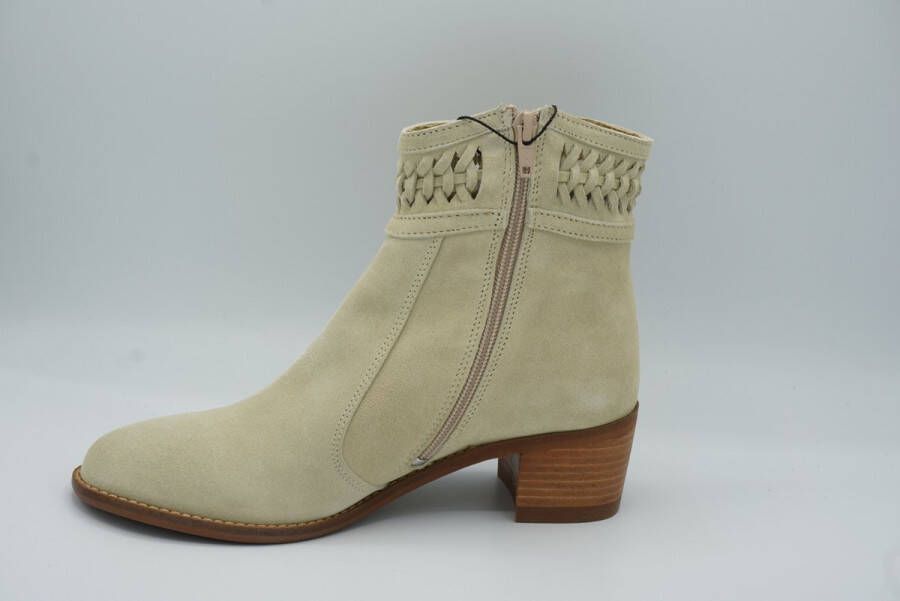 Aqa A8106 Beige kort laarsje