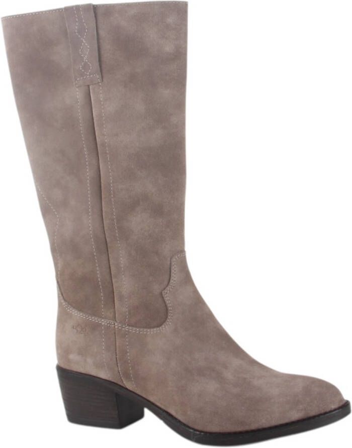 Aqa A8817-A81 dames laarzen sportief beige