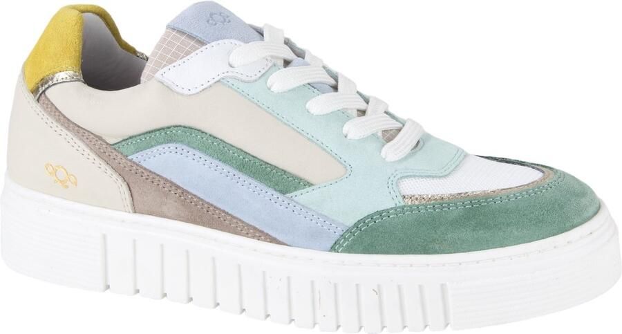 Aqa A8522-A75B80 dames sneakers groen