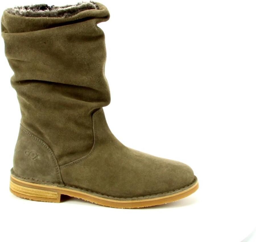 Aqa Dames Enkellaars A8656 Valencia Marsh Taupe