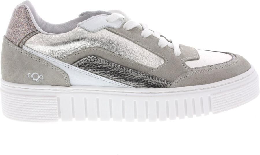 Aqa Dames Sneakers A8695 Chateau Grey Grijs