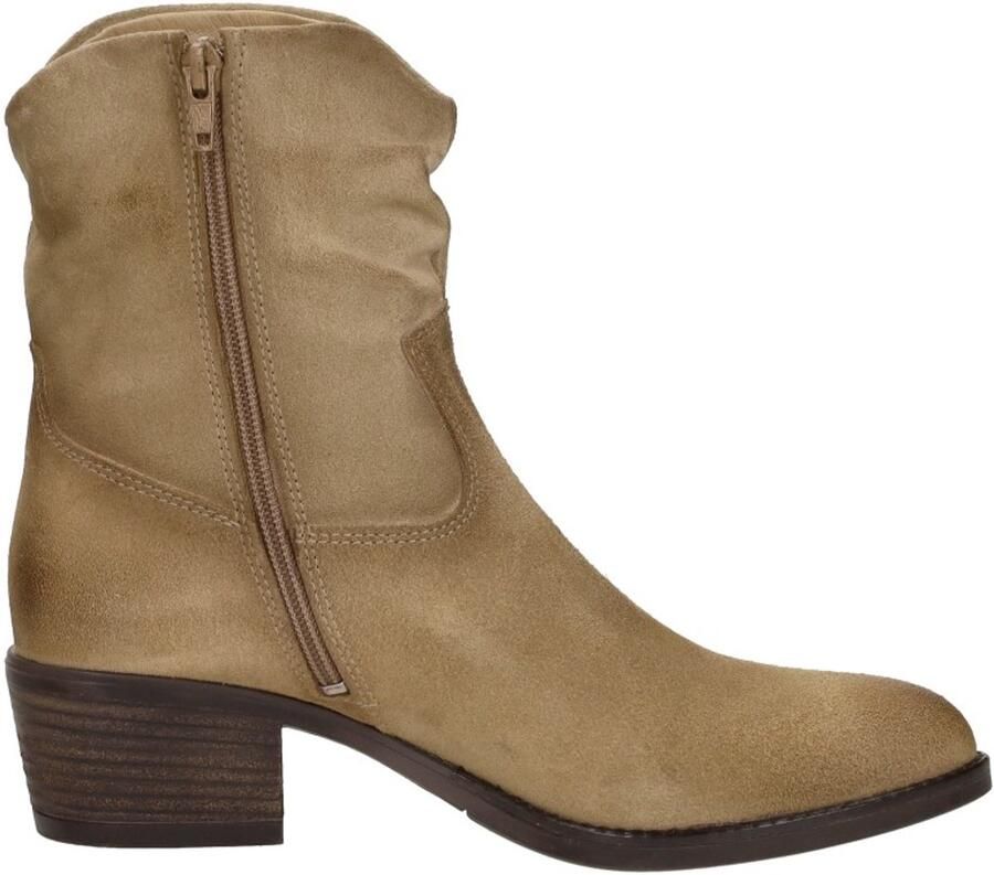 Aqa Enkellaarsjes Hak Enkellaarsjes Hak Beige - Foto 2