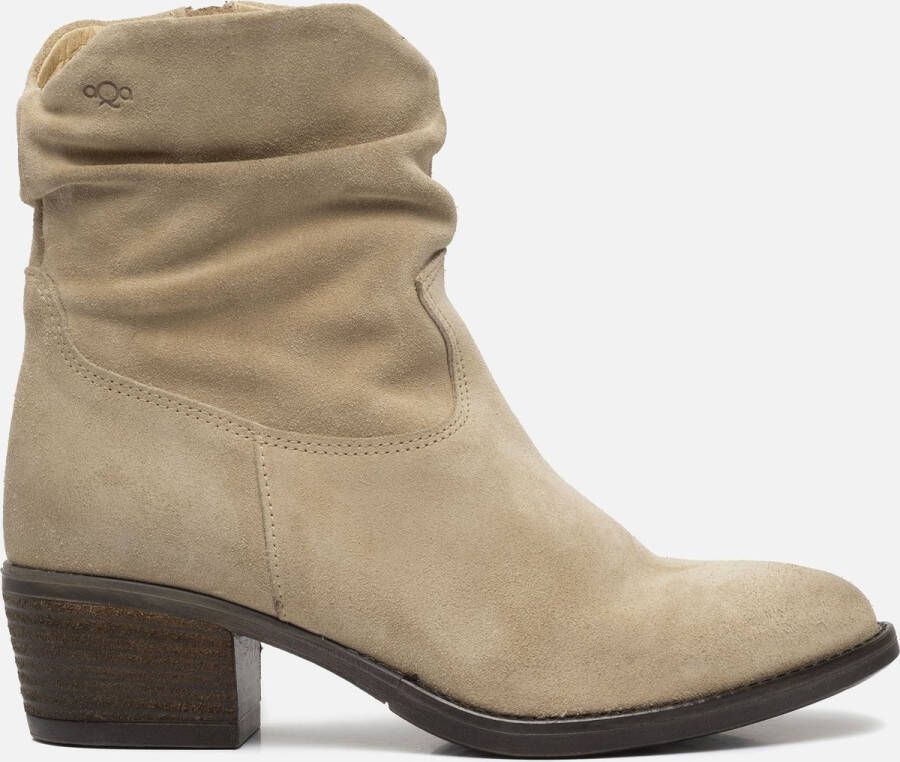 Aqa Enkellaarsjes Hak Enkellaarsjes Hak Beige - Foto 8
