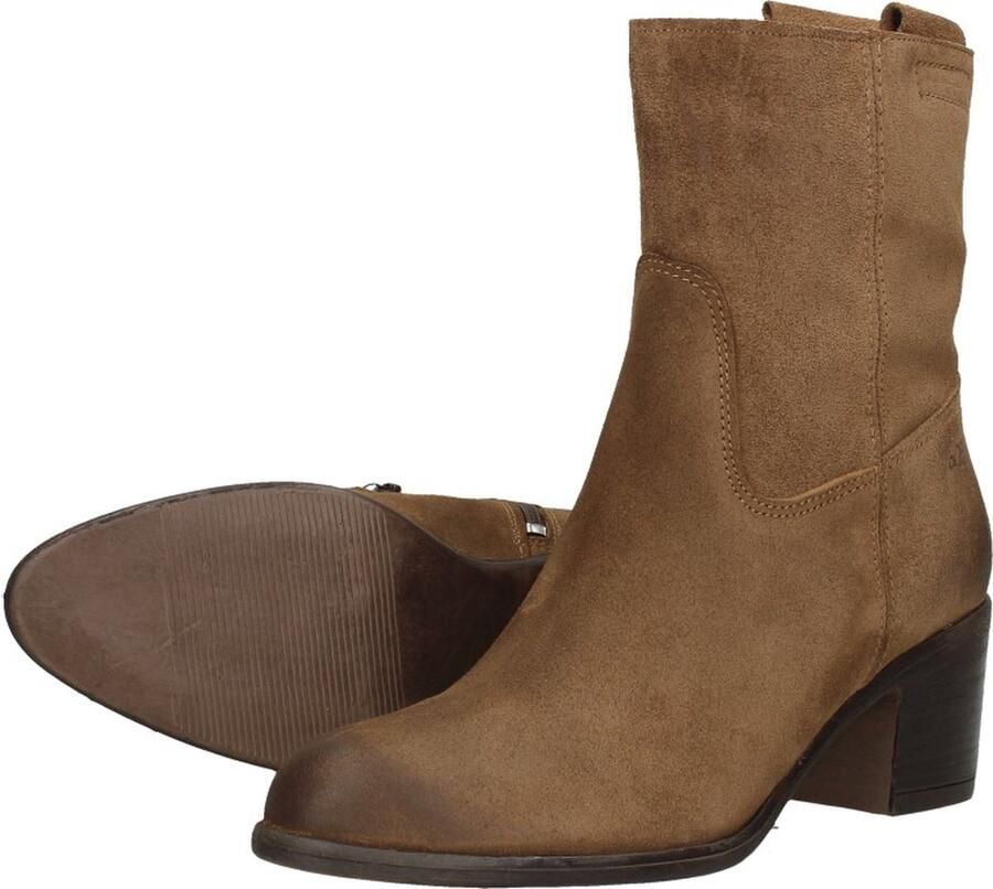 Aqa Dames Enkellaars A8477-a51 Greasy Brandy Cognac - Foto 5