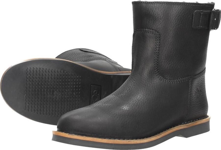 Aqa Enkellaarsjes Plat Enkellaarsjes Plat Zwart - Foto 4