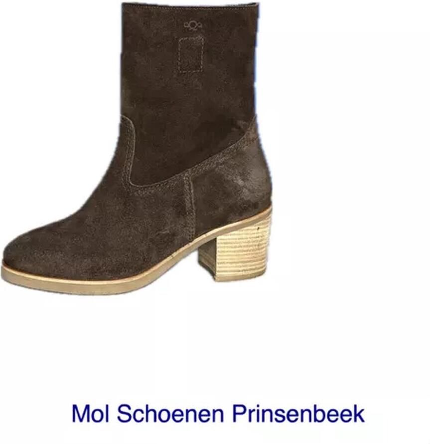 Aqa A8477 Laars donkerbruin suede Kleur Bruin) - Foto 2
