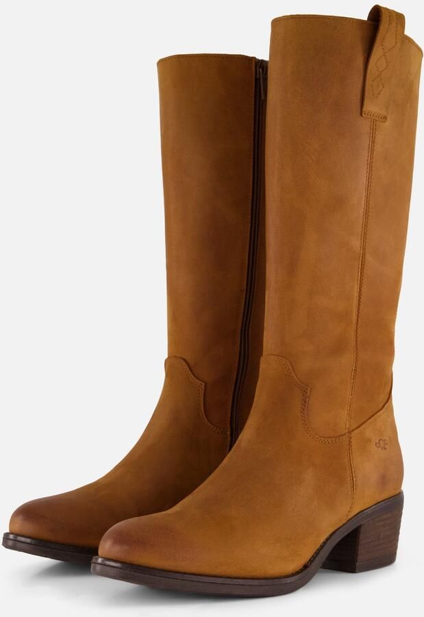 Aqa lange laarzen cognac Dames