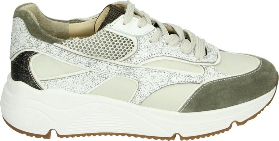 AQA Shoes A8885 Lage sneakers Dames sneakers Wit beige