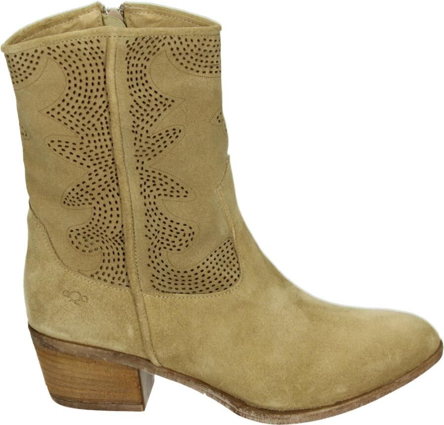 AQA Shoes A8898 Laarsjes Wit beige