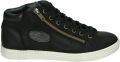 AQA Shoes A8922 Hoge sneakers Veterboots Dames veterschoenen Dames sneakersHalf-hoge schoenen Zwart - Zwart