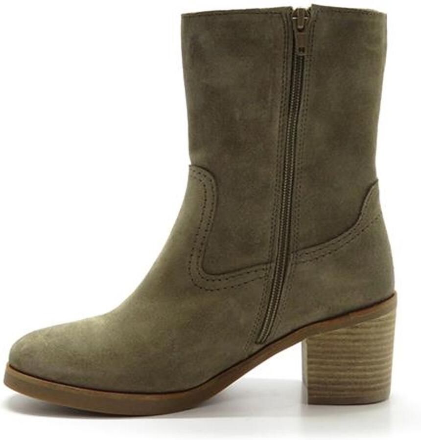 AQA Shoes Velour elmwood A8556 A51 TAUPE