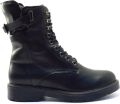 AQA Shoes Velvet black boet A8806 A36 ZWART - Zwart