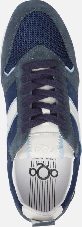 Aqa Sneakers Blauw Suede 101389 Dames Suède - Foto 2